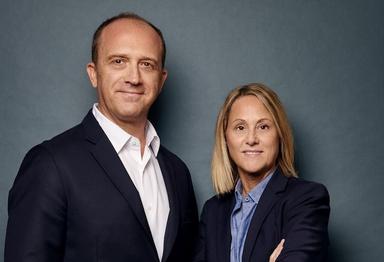 Patricia et Emmanuel, les deux co-fondateur de La Pena Business club à Barcelone