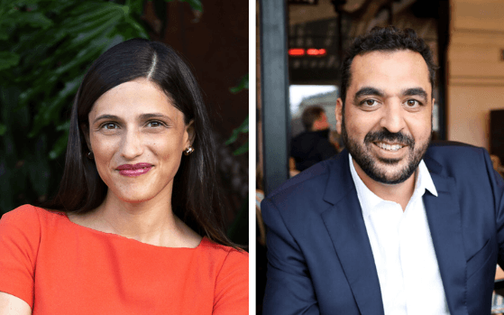 Eléonore Caroit et Karim Ben Cheikh, députés des Français de l'étranger