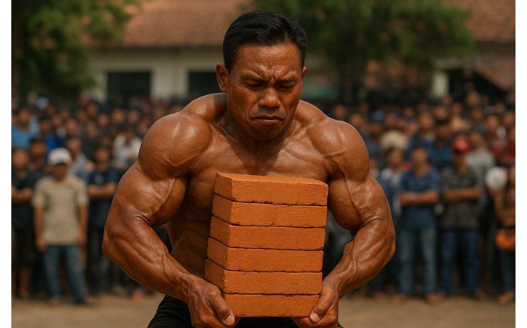 Culturiste-indonesien-Briques