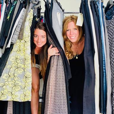 Aurélie Baranes et Joy Ignaczak, amies depuis la 6ᵉ et passionnées de mode, 