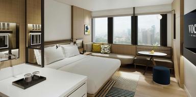 Chambre de l’hôtel voco Bangkok Surawong 