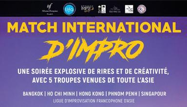 Extrait affiche impro Bangkok