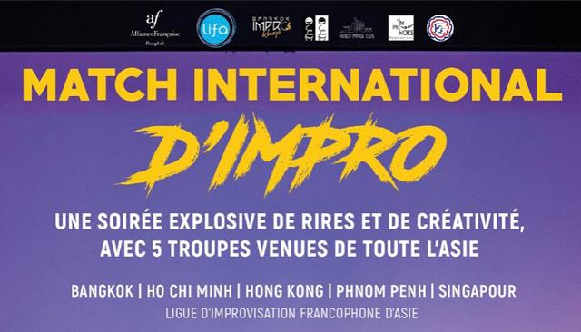 Extrait affiche impro Bangkok