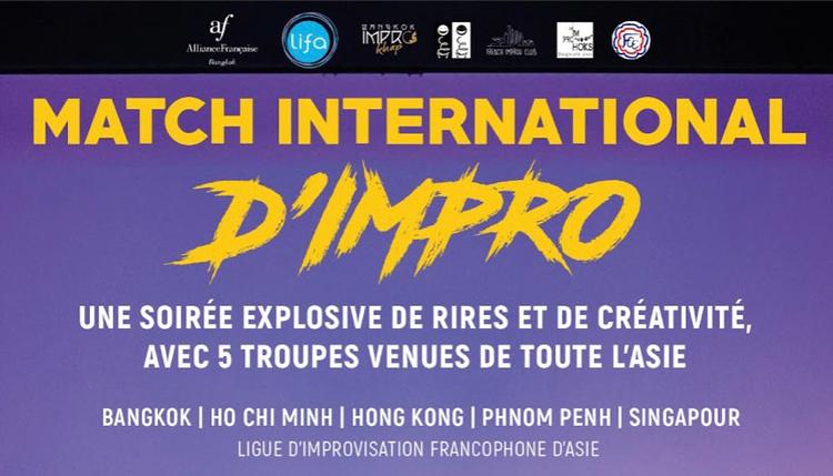 Extrait affiche impro Bangkok
