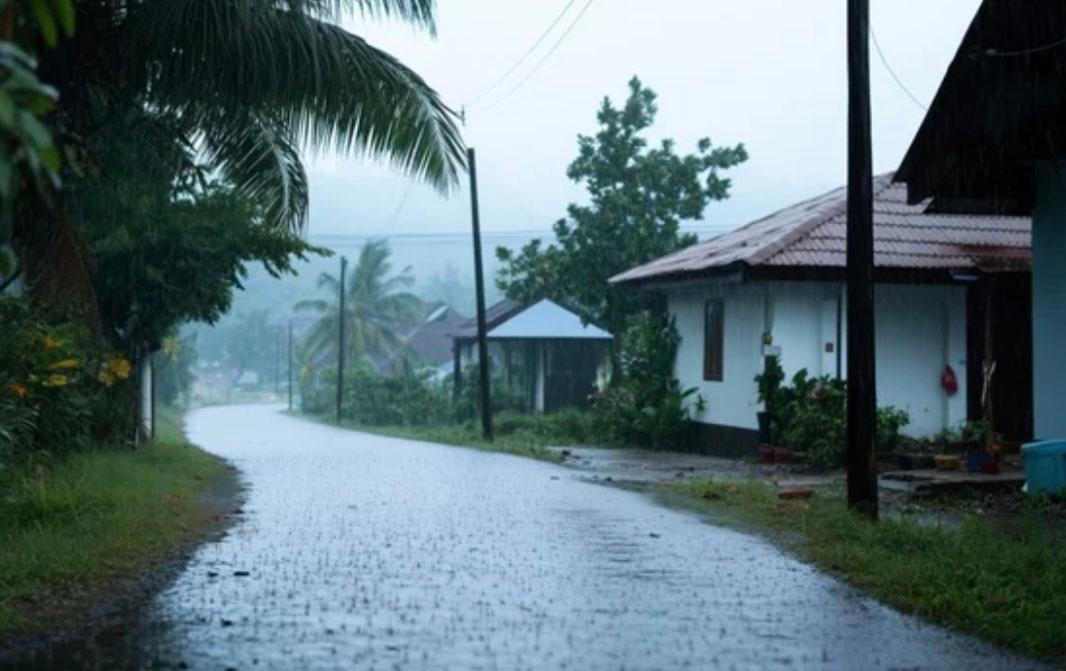 Tempête tropicale en Thaïlande 