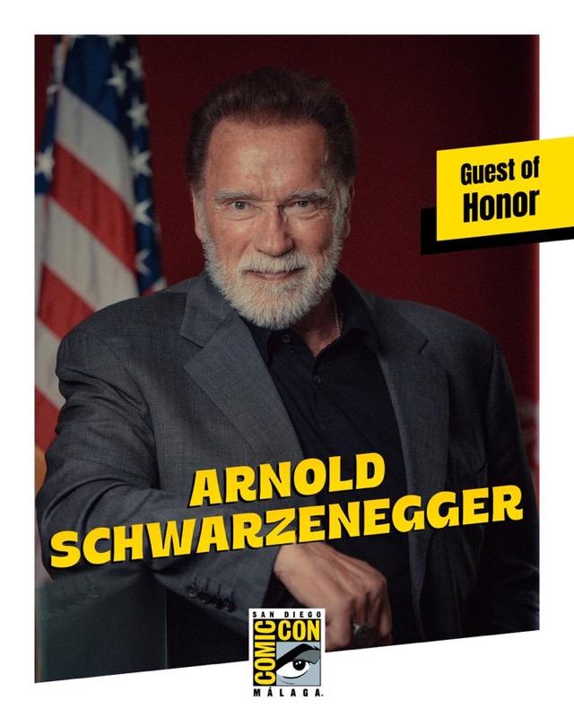 Arnold Schwarzenegger invité d'honneur Comic-Con 