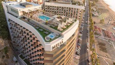 Vue aérienne d’un hotel province de Málaga. / M.G.(@malagahoy_es)