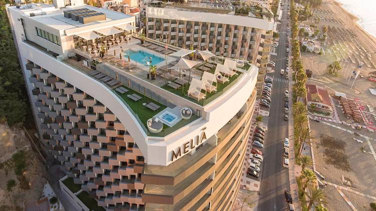 Vue aérienne d’un hotel province de Málaga. / M.G.(@malagahoy_es)