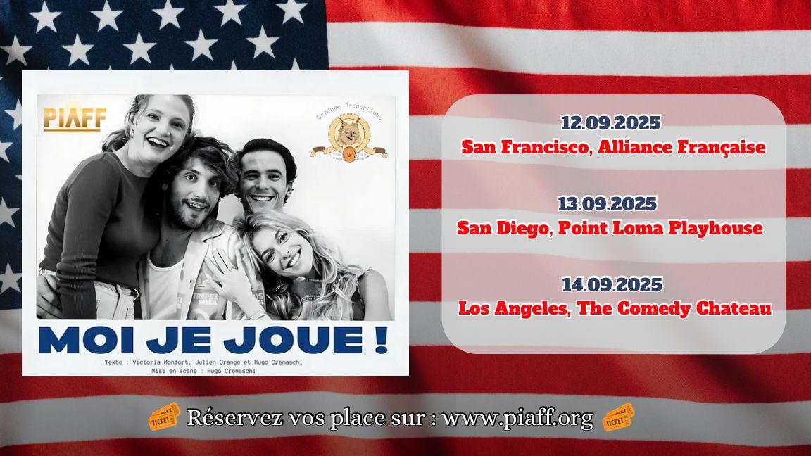 Pièce de théatre - Moi je joue! - Victoria Monfort