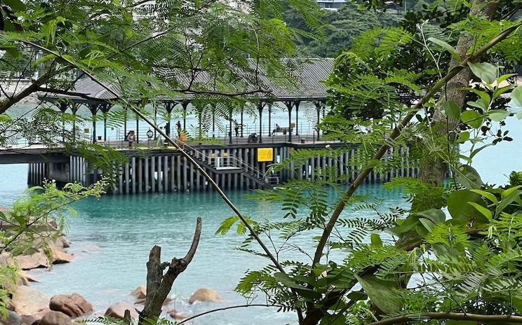 Vue sur le Stanley Pier, par Marie-Luce Claes