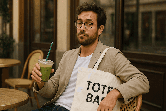 Photo généré par IA d'un bobo chic