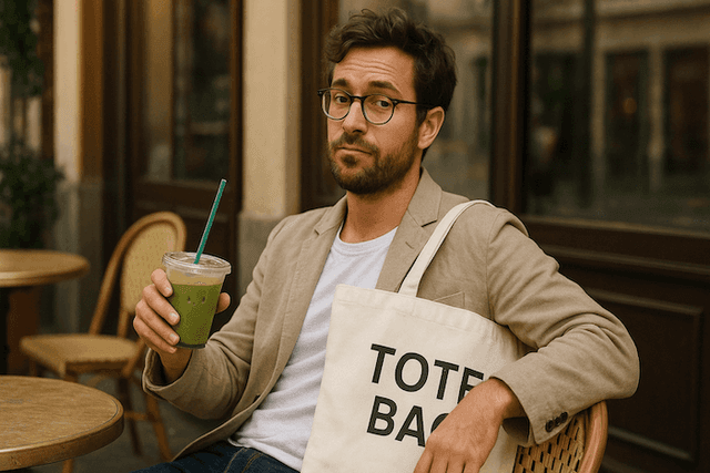 Photo généré par IA d'un bobo chic