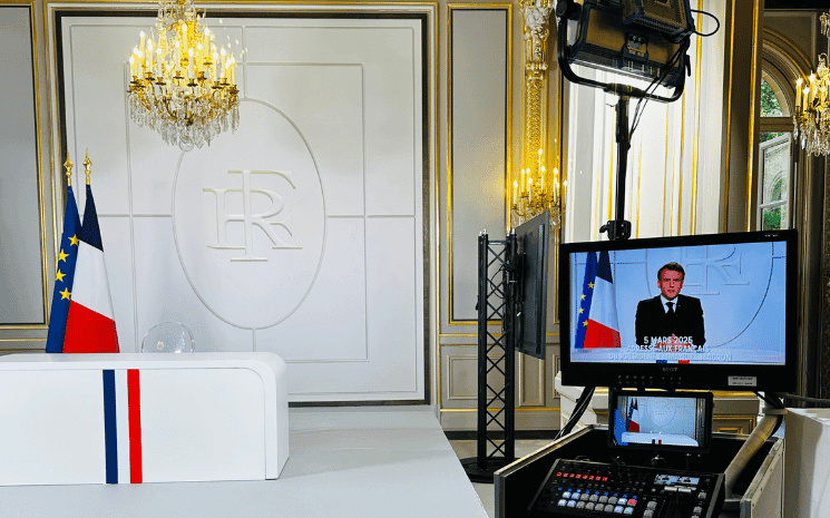 La visite de l'Elysée