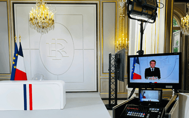 La visite de l'Elysée