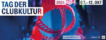 affiche de l'événement tag der clubkultur