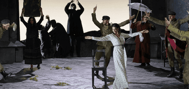 représentation de otello au teatro real de madrid