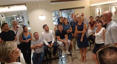 participants à la première rencontre du réseau emploi à valencia