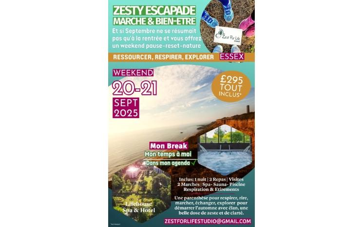 Zesty Escapade Weekend Marche & Bien-Etre