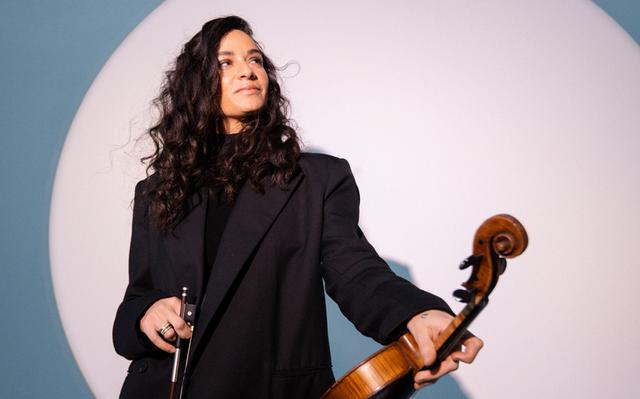 Photo de la violiste Sindy Mohamed