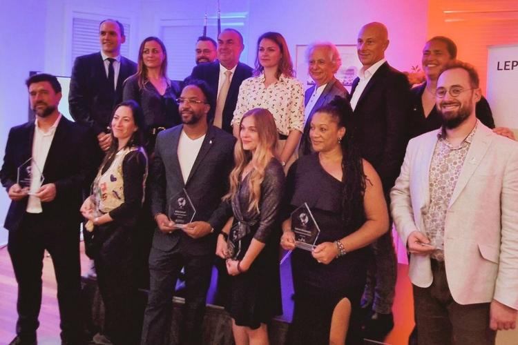 Les 6 lauréats et leurs sponsors