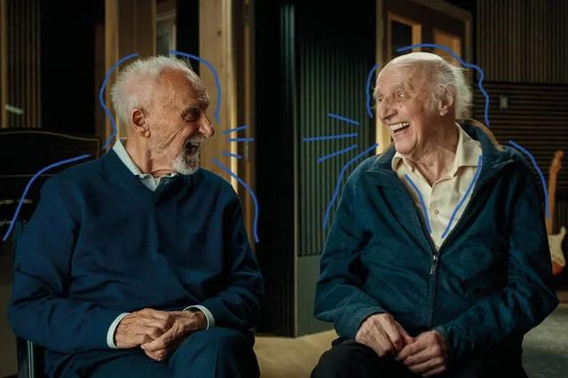 Yvon Deschamps et Gilles Vigneault