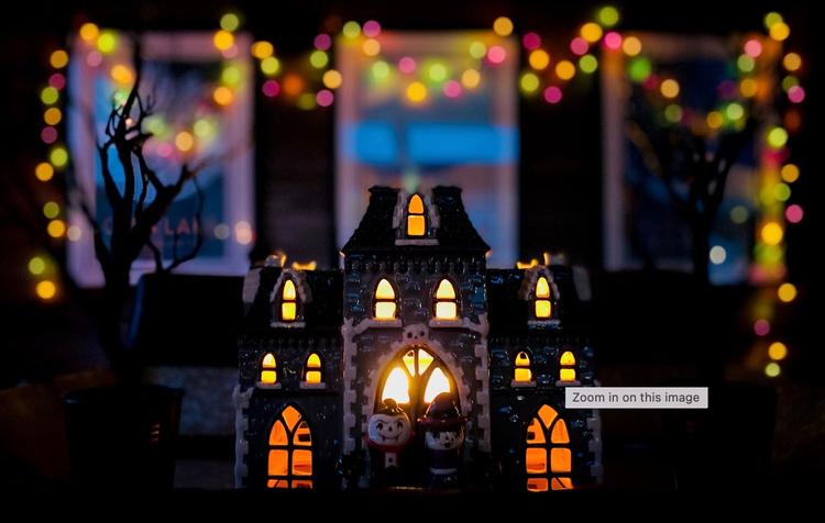 Une maison à Halloween