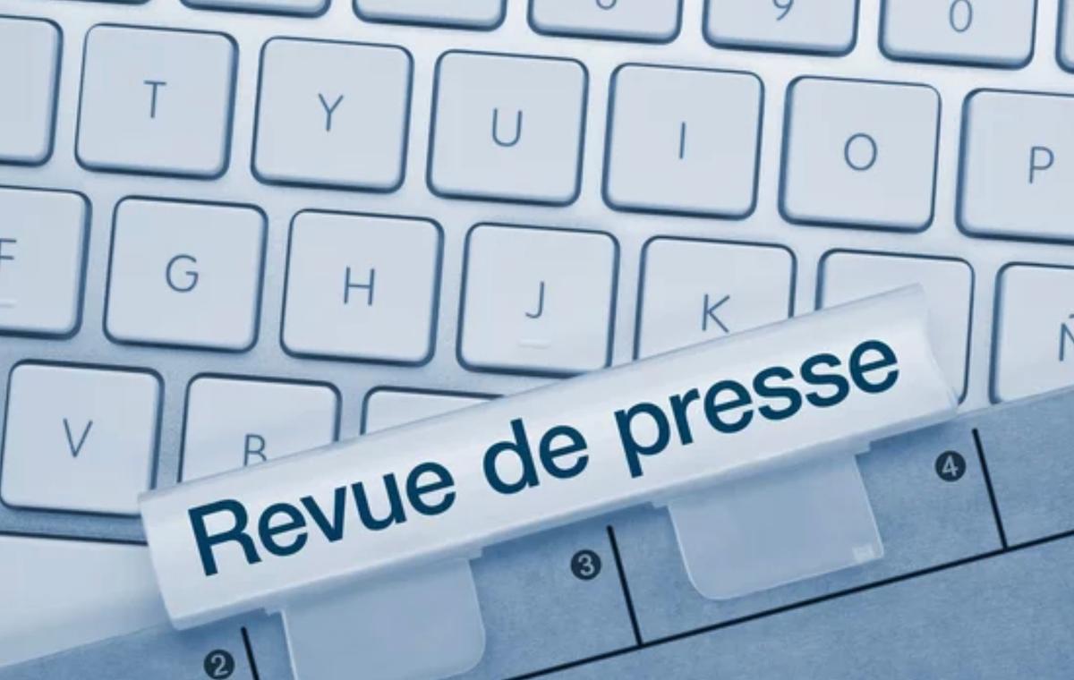 Revue de presse sur clavier 