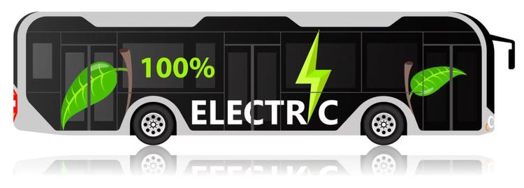 Illustration bus électrique