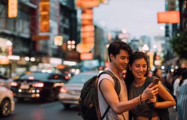 Touristes thaïlandais 