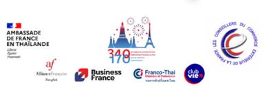 Logos organisateurs forum économique Thaïlande 