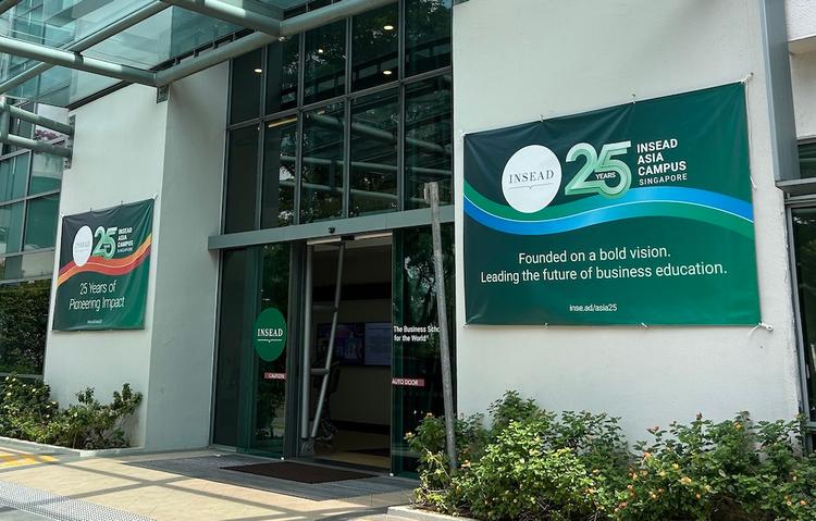 Campus de l'INSEAD, 25 ans à Singapour - ©Adeline Marie