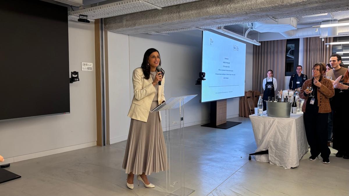 Eléonore Caroit, ministre déléguée de la francophonie à l'Institut français