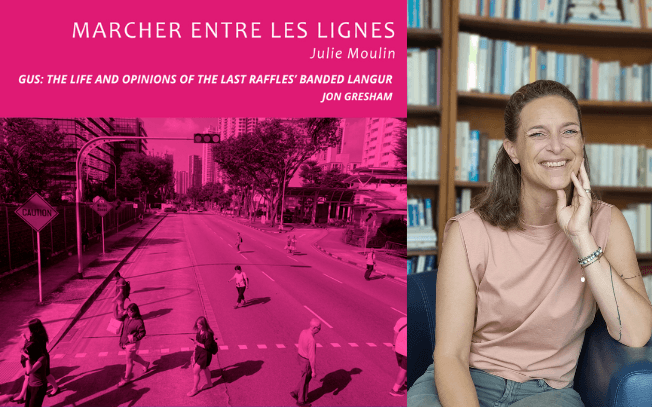 Julie Moulin qui marche entre les lignes 