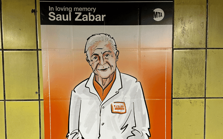 Saul Zabar, le propriétaire de Zabar's