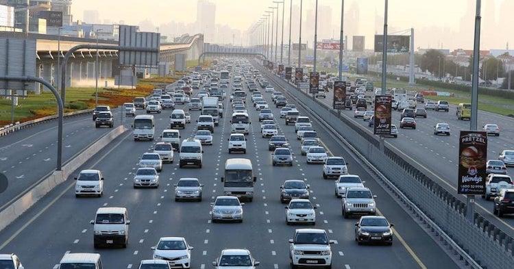 dubai traffic