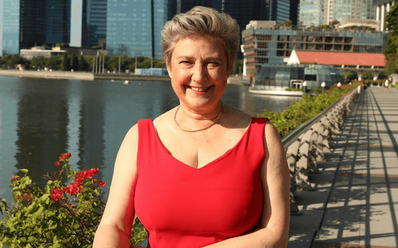 La présidente de l’Union des Français de l’Étranger (UFE), Virginie Barre.