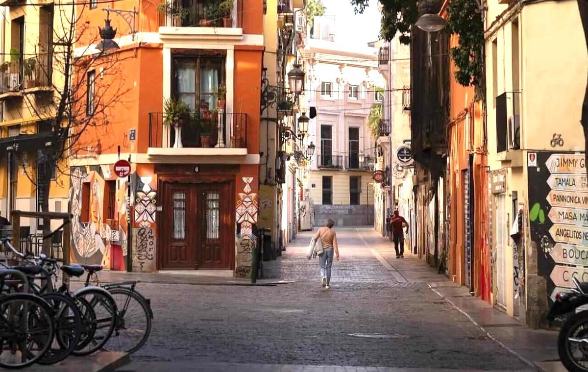 ruelle de valencia dans le carmen