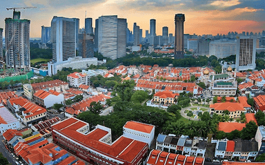 Paysage urbain de Singapour