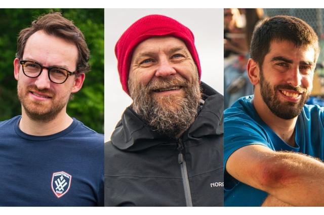 Maxime Moreira, Arnaud Blaszkowski et Florian Guilhamet