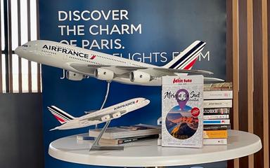 Air France  récupère les livres oubliés
