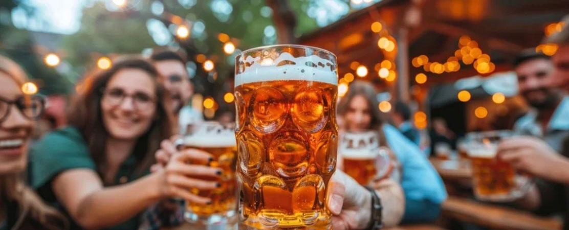 On trinque à la bière 