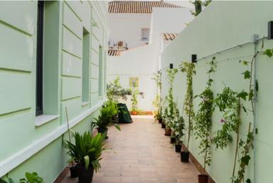 L’un des jardins attenant à l’hôtel ©Arthur Venot