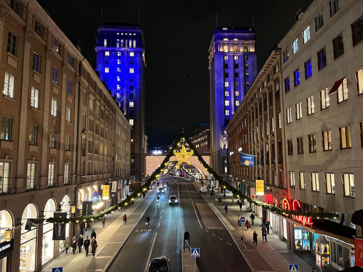 Kungsgatan Stockholm Décembre