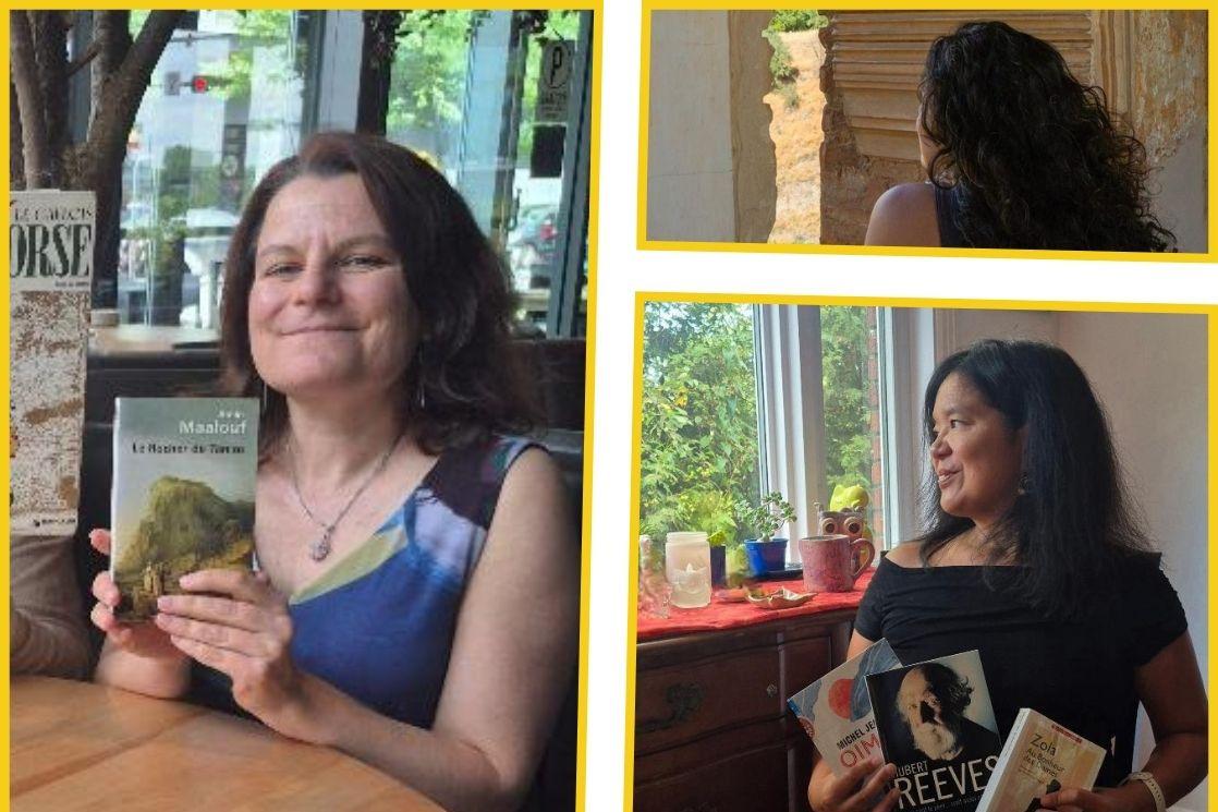 Eleni, Zakira et Rithya Caroline