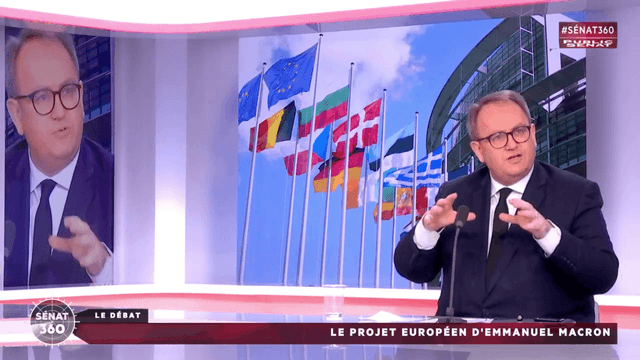 Jean-Yves Leconte sur la chaîne Public Sénat ©Public Sénat