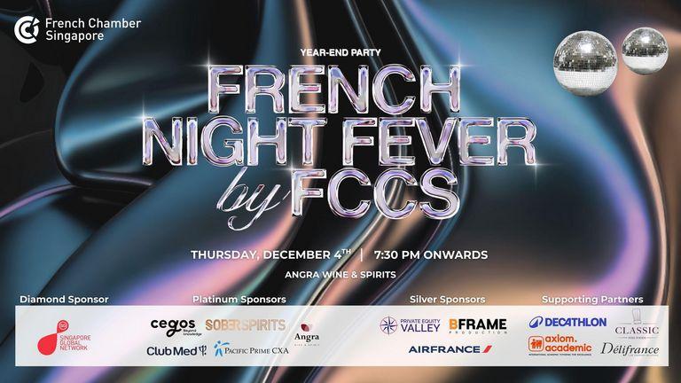 Affiche promotionnelle French Night Fever by FCCS