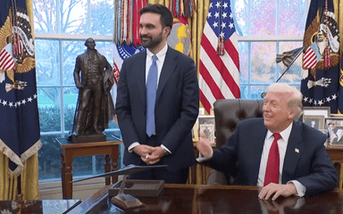 Donald Trump et Zohran Mamdani