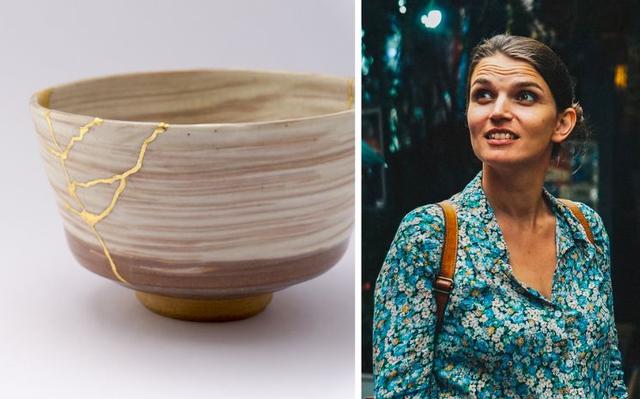 Floride Chavardes et la symbolique de l'art japonais du Kintsugi