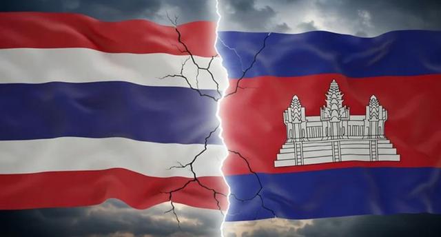 Éclair entre Thaïlande et Cambodge 