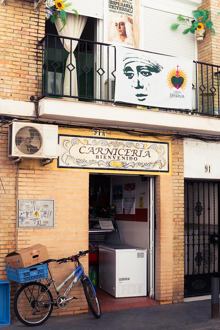 Tienda dans le quartier de Triana à Séville, ©Arthur Venot
